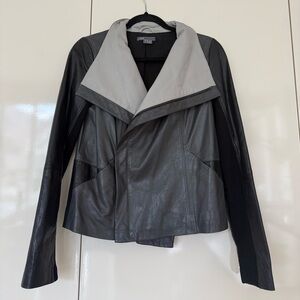 VINCE 100% Lamb Leather Jacket